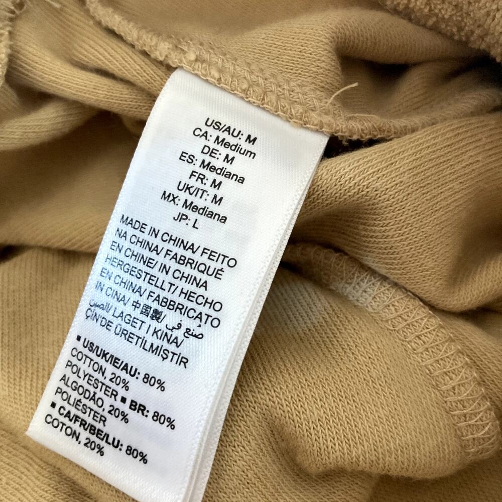 The Drop Utility Towel Terry Pull On Shorts Sand Tan Medium - Picture 5 of 5